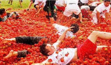 La Tomatina Festival in Spain